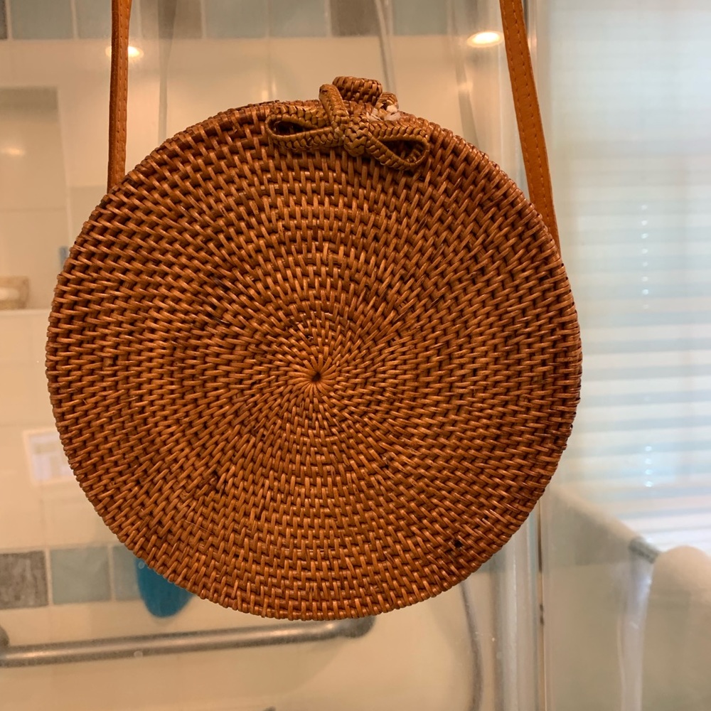 Wicker purse